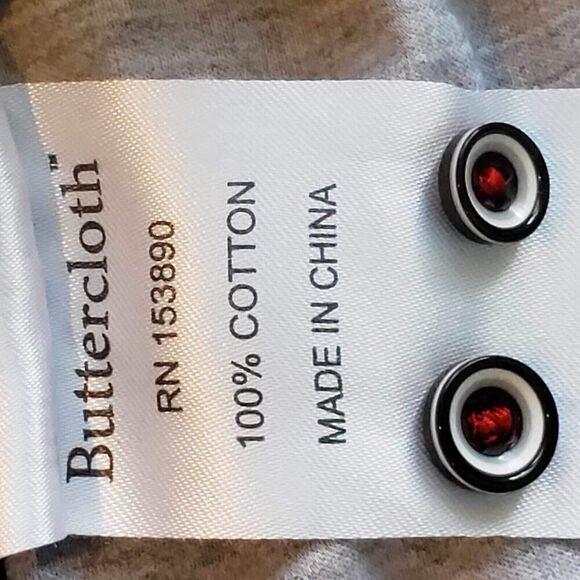 Buttercloth Shirt Mens Size 2XL Short Sleeve Button Down Black Geometric - Picture 7 of 9